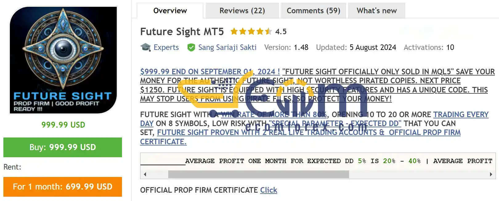 Future Sight MT5 