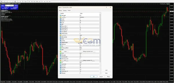 Advisor Pyramid Pro EA Setting