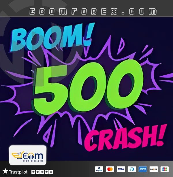 Boom 500 Index EA MT5 Logo