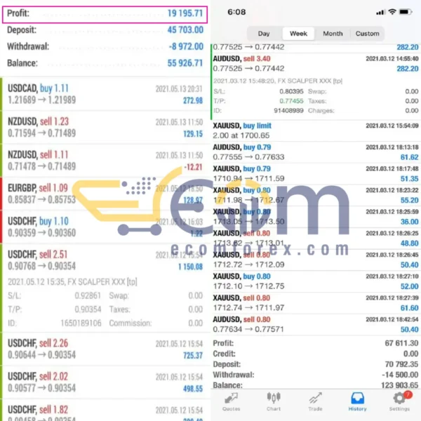 FX Scalper XXX EA Live Signal