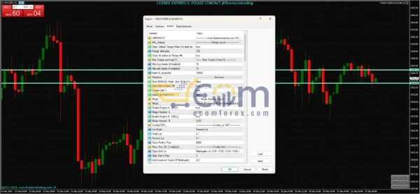 Firestorm Scalper EA V5 MT4 Inputs