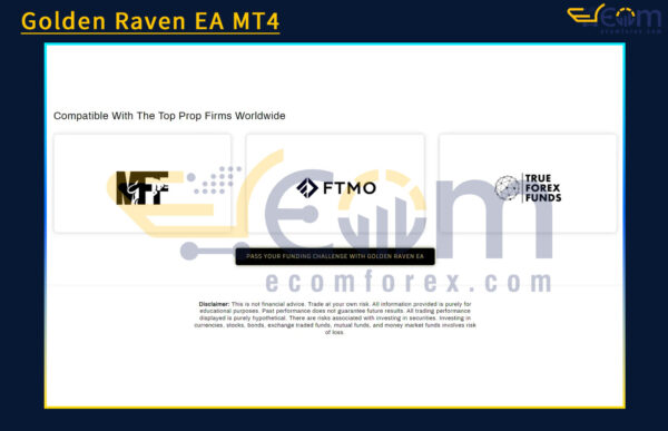 Golden Raven EA MT4 Review