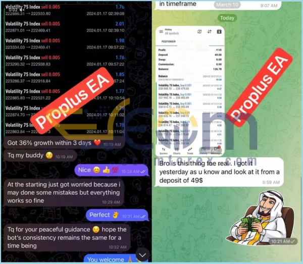 Pro Plus EA MT5 Reviews