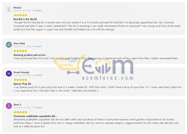 SpaceX Prop EA MT4 Review