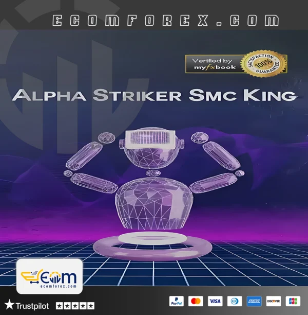 Alpha Striker SMC King EA MT4 Logo