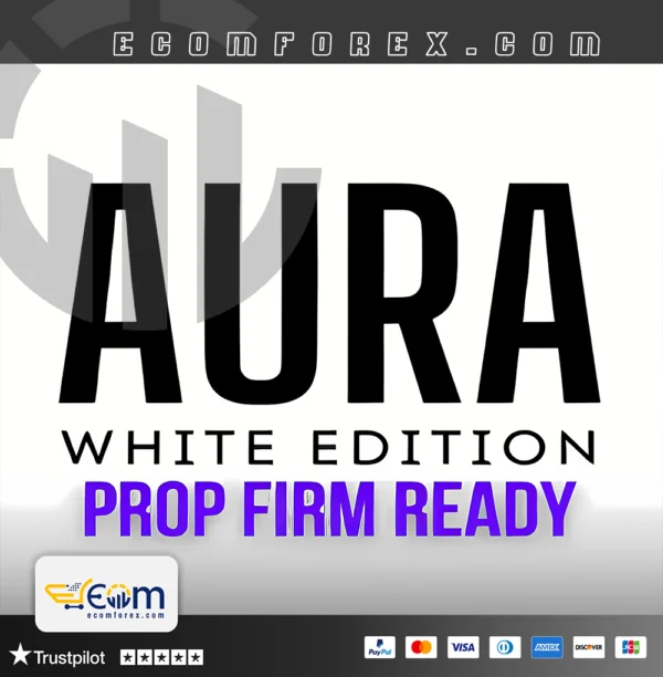 Aura White Edition EA MT4 Logo
