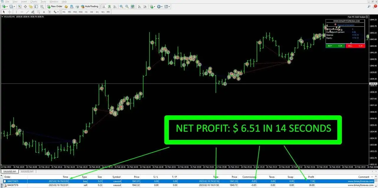Fast Gold Scalper EA MT4 Review