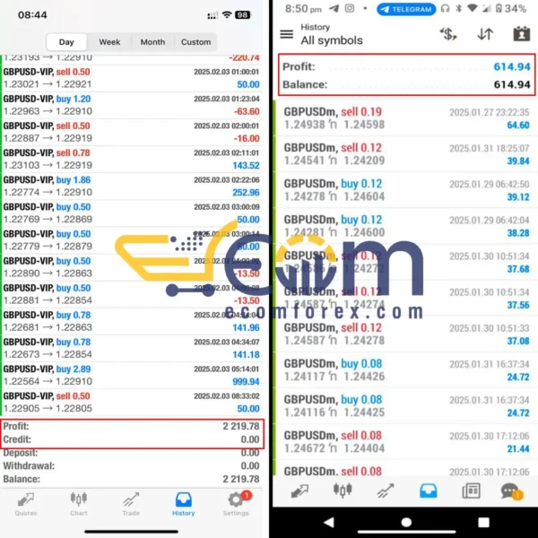 AI Trading Bot MT4 Performance Real