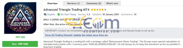 Advanced Triangle Trading MT4 Review