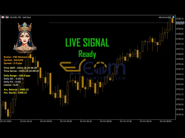 Alins Crown EA MT5 Live Signal