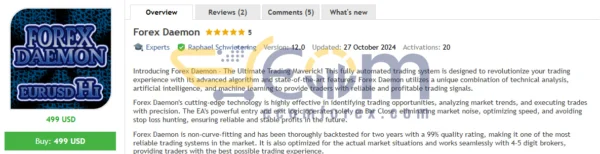 Forex Daemon EA MT4 Review