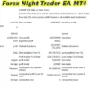 Forex Night Trader Backtest