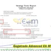 Gegatrade Advanced EA MT4 Backtests