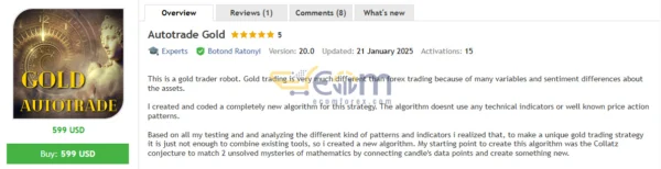 Autotrade Gold EA MT4 Review