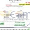 Forex GOLD Investor EA MT4 Backtests