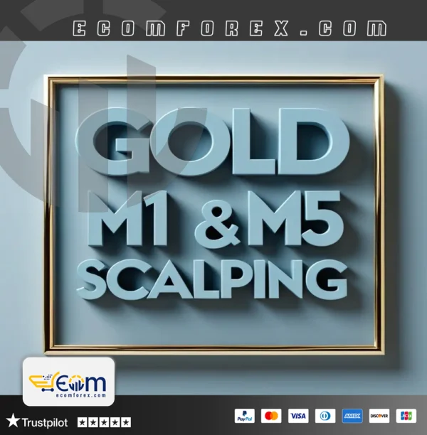 Gold (XAUUSD) M1 and M5 Scalping Indicator MT4 Logo