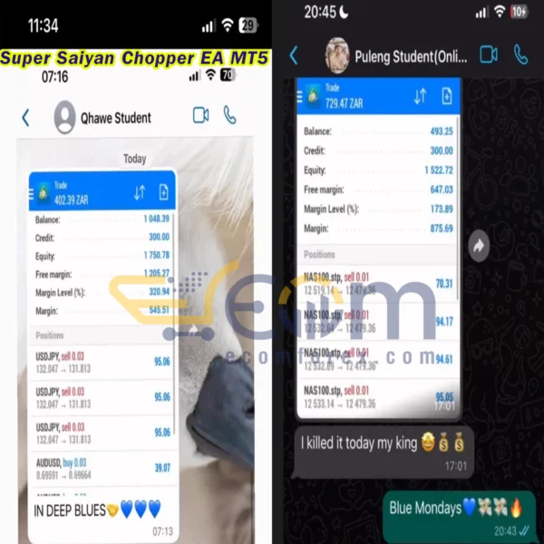 Super Saiyan Chopper EA MT5 Review