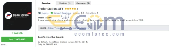 Trader Station MT4 Review