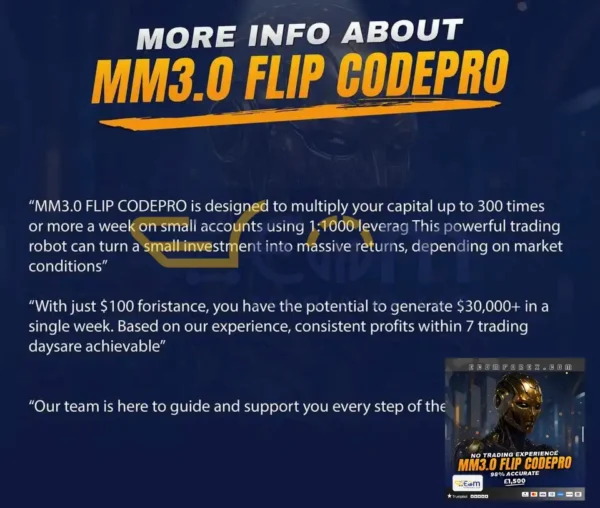 MM Flip CodePro EA MT4 Review
