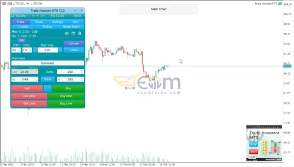 Trade Assistant MT5 Settings