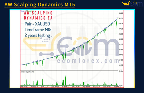 AW Scalping Dynamics MT5 Backtests Result
