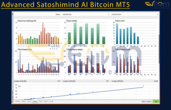Advanced Satoshimind AI Bitcoin MT5 Backtests