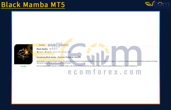 Black Mamba MT5 Review