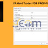 EA Gold Trader for Propfirms MT5 Setting
