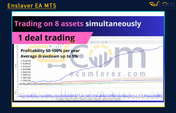 Enslaver EA MT5 Backtests