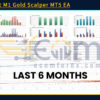 HFT Fast M1 Gold Scalper MT5 EA Backtests