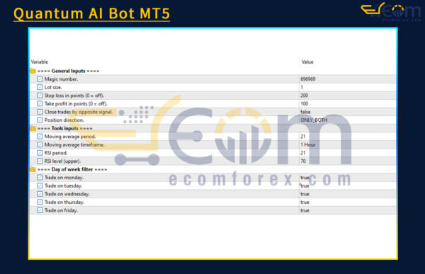 Quantum AI Bot MT5 Review