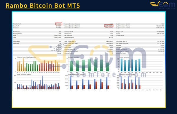 Rambo Bitcoin Bot MT5 Backtest