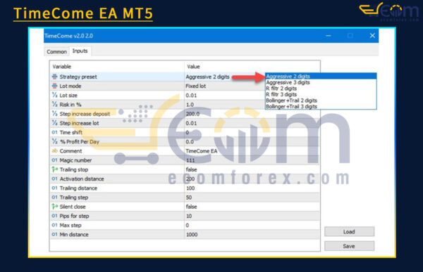 TimeCome EA MT5 Review