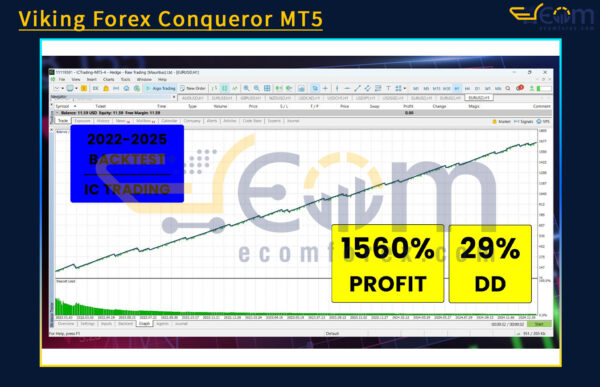 Viking Forex Conqueror MT5 Backtests