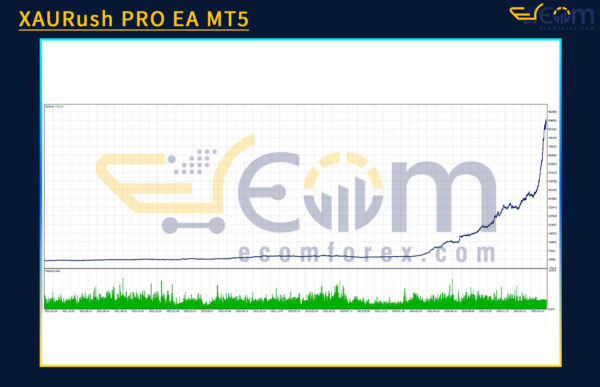 XAURush PRO EA MT5 Backtests