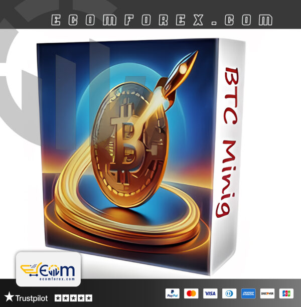 BTC Mine EA MT5 Logo