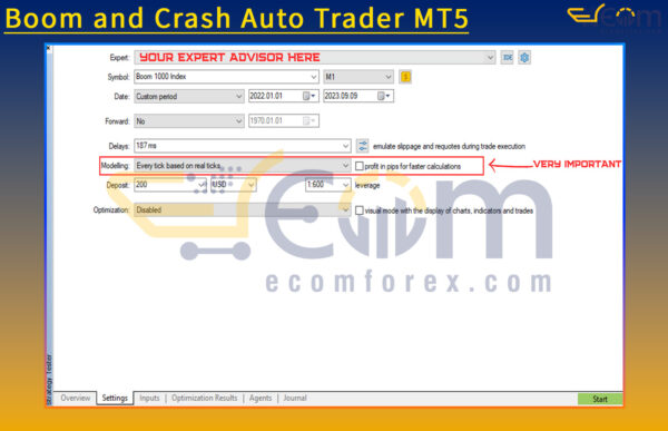 Boom and Crash Auto Trader MT5 Review