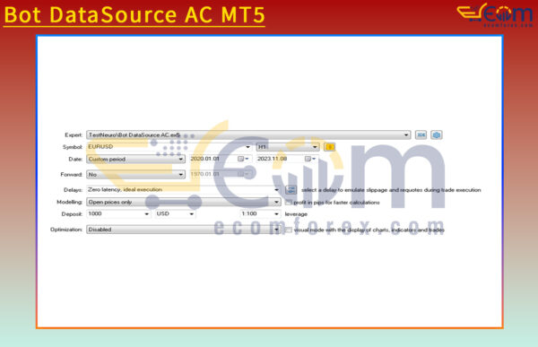 Bot DataSource AC MT5 Input