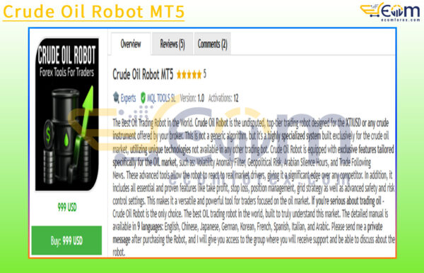 Crude Oil Robot EA Reviews