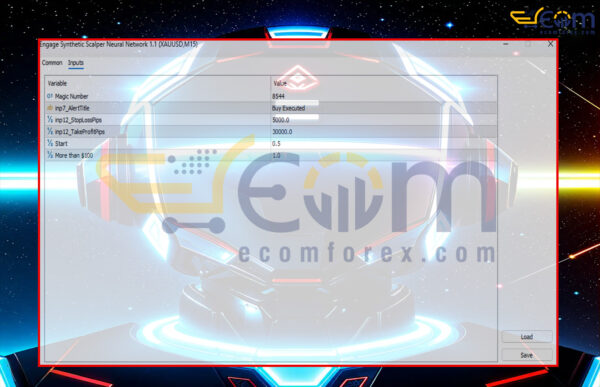 Engage Synthetic Scalper Neural Network MT5