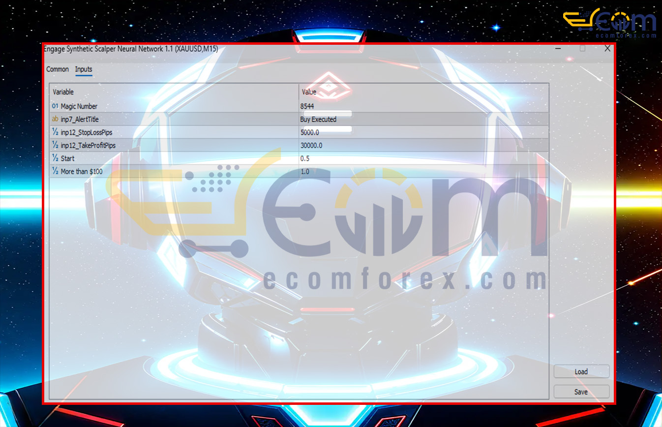 Engage Synthetic Scalper Neural Network MT5