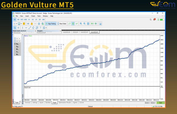 Golden Vulture MT5 Backtest