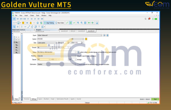 Golden Vulture MT5 Input