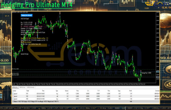 Hedging Pro Ultimate MT4 Backtests