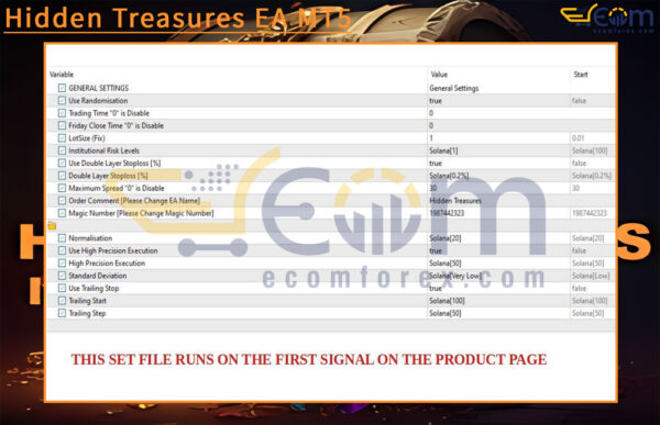 Hidden Treasures EA MT5 Review