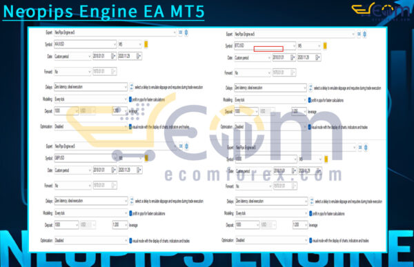 Neopips Engine EA MT5 Input