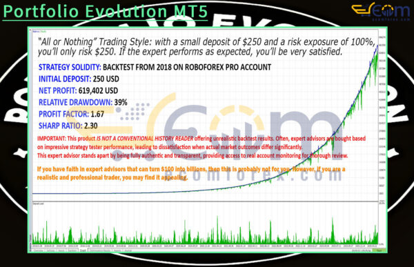 Portfolio Evolution MT5 Backtests