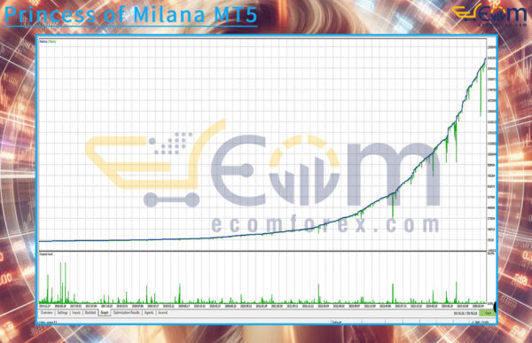 Princess of Milana MT5 Backtests