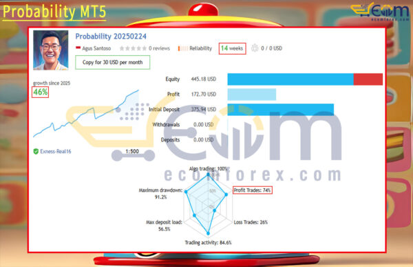 Probability MT5 Live Result