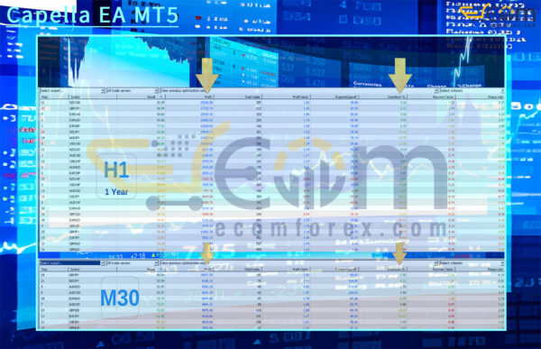 Capella EA MT5 Backtest